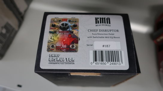 5 stk. pedaler KMA Machines Chief Disruptor