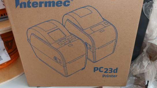 2 stk. etiketprintere INTERMEC PC23d