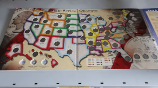 Quartersamling USA Quarters 1999-2009