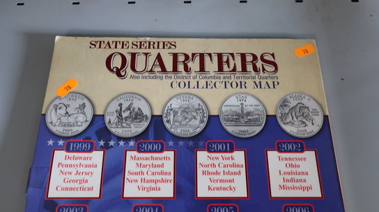 Quartersamling USA Quarters 1999-2009