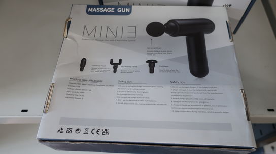 2 stk. massagepistoler MINIE