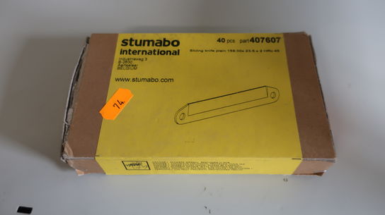 40 stk. knivblade STUMABO