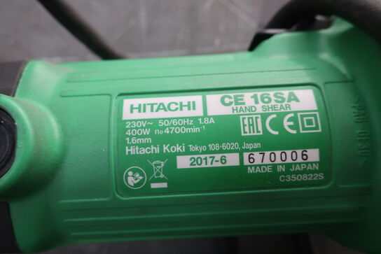 Elektrisk pladesaks HITACHI CE 16SA