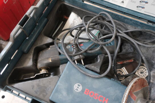 Slibemaskine samt multicutter BOSCH 