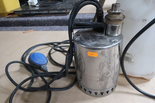 Dykpumpe GRUNDFOS UNILIFT KP250 & giftsprøjte