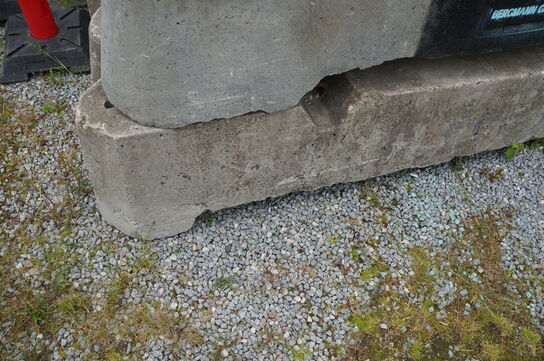 5 stk. betonklodser