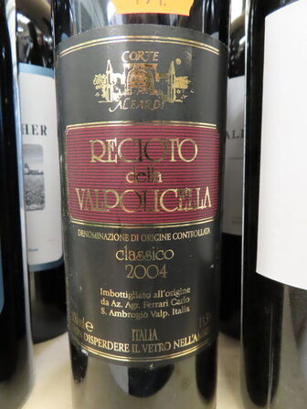 2 fl. rødvin, CORTE ALEARDI Recioto della Valpolicella Classico 2004