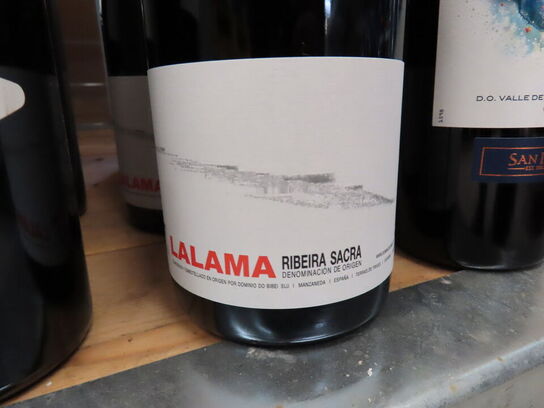 3 fl. rødvin, DOMINIO DO BIBEI Lalama Ribeira Sacra 2019+2020