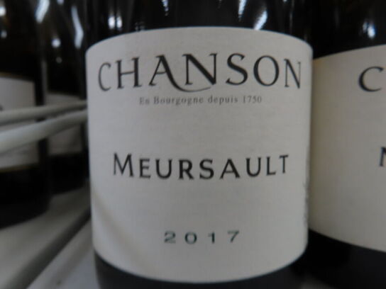 4 fl. hvidvin, CHANSON Meursault 2017