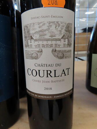 3 fl. rødvin, CHATEAU DU COURLAT Cuvee Jean-Baptiste 2018