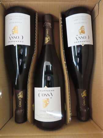 6 fl. champagne, COSSY Cuvee Eclat premier Cru Brut 2021