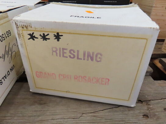 6 fl. hvidvin, SIPP MACK Alsace grand Cru Riesling Rosacker 1999