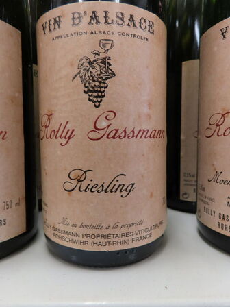 5 fl. hvidvin, ROLLY GASSMANN Riesling 1994