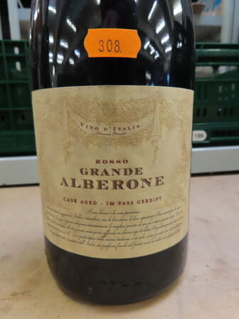 1 fl. rødvin, GRANDE ALBERONE Rosso 2013 MAGNUM (1,5L)