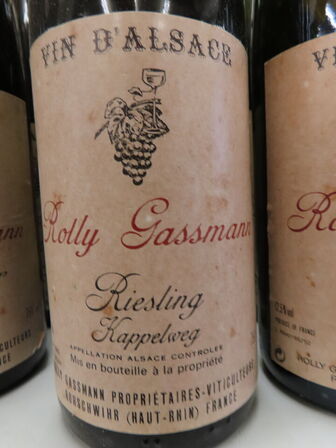 5 fl. hvidvin, ROLLY GASSMANN Riesling Kappelweg 1989