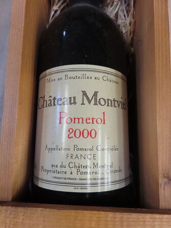 1 fl. rødvin, CHATEAU MONTVIEL Pomerol 2000