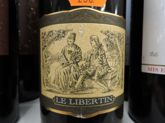 3 fl. rødvin, LE LIBERTIN Bourgogne Passetoutgrain 2007