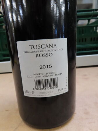 1 fl. rødvin, PORTACOMARO Toscana Rosso 2015 MAGNUM (1,5L)