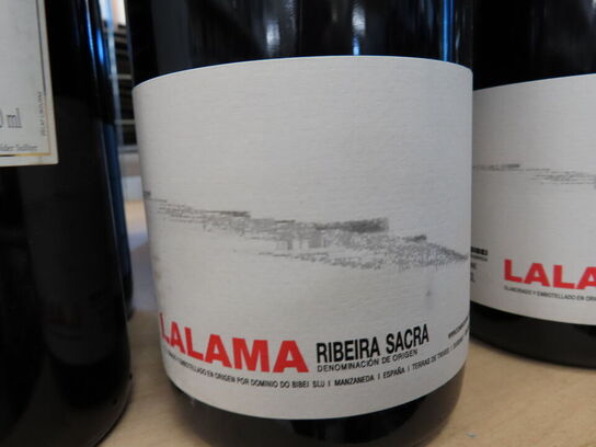 4 fl. rødvin, DOMINIO DO BIBEI Lalama Ribeira Sacra 2016