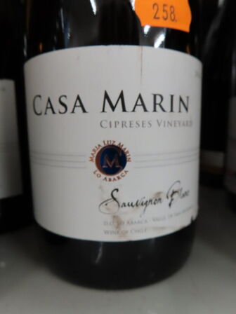 3 fl. hvidvin, CASA MARIN Sauvignon Gris 2018