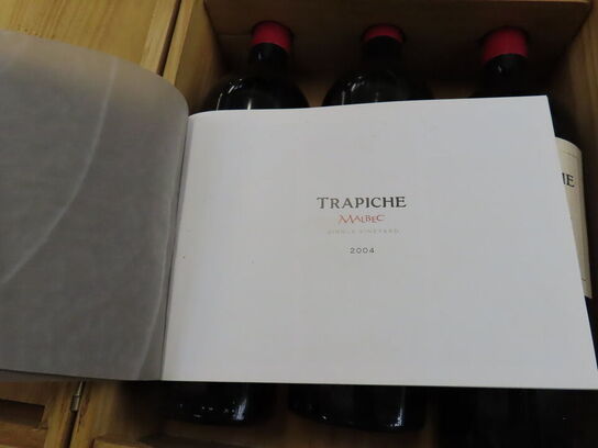 3 fl. rødvin, TRAPICHE Malbec Vina Victorio Coletto 2004