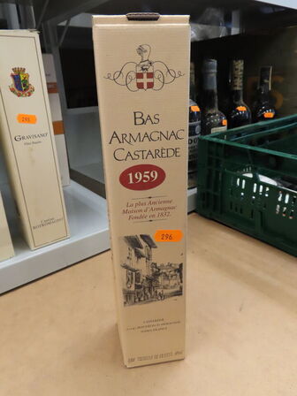 1 fl. CASTARÉDE BAS ARMAGNAC 32240 Mauléon d'armagnac 1959