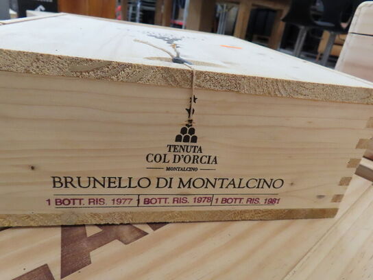 6 fl. rødvin, TENUTA COL DÓRCIA Brunello Di Montalcino