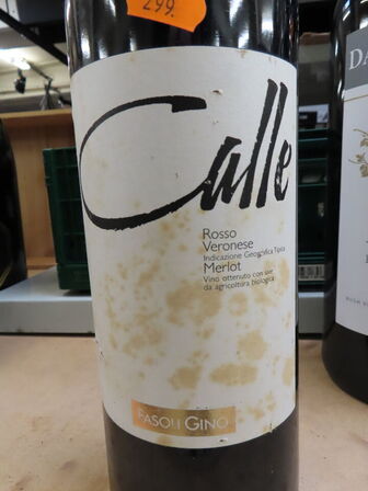 1 fl. rødvin, FASOLI GINO Calle Rosso Veronese Merlot 2001 MAGNUM (1,5L)