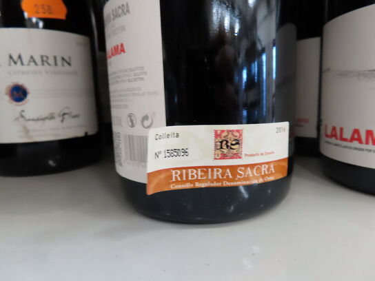 4 fl. rødvin, DOMINIO DO BIBEI Lalama Ribeira Sacra 2016