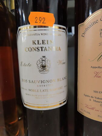 2 fl. desertvin, KLEIN CONSTANTIA Savignon Blanc Botrytis 2005 (0,375L)