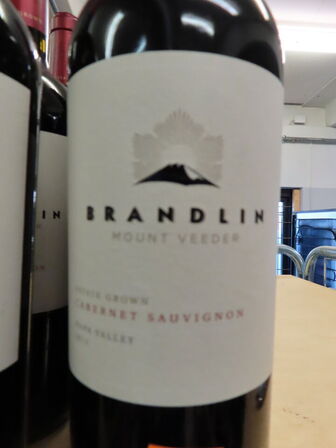 6 fl. rødvin, BRANDLIN Mount Veeder cabernet Sauvignon 2013