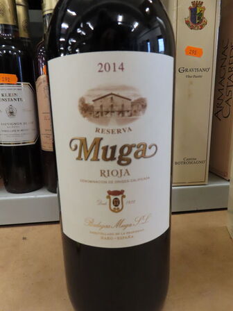 1.fl. rødvin, MUGA Rioja Reserva 2014 MAGNUM (1,5L)