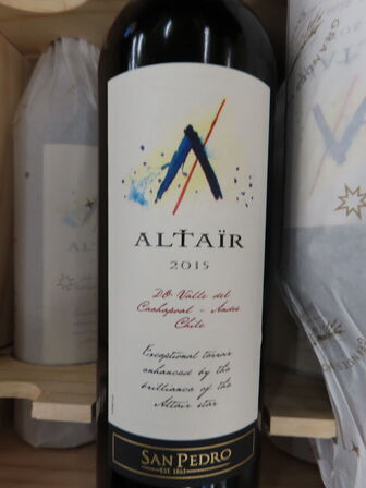 6 fl. rødvin, SAN PEDRO Altair blend 2015