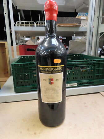 1 fl. rødvin, GOVONE Anniversario Piemonte Rosso 2013 DOBBELT MAGNUM (3L)