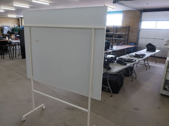 Whiteboard på hjul