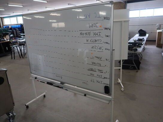 Whiteboard på hjul