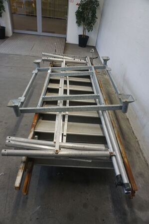 Galvaniseret trappe 