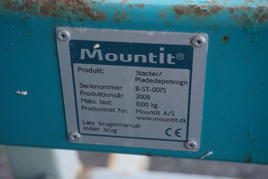 Elektrisk gipspladevogn MOUNT-IT