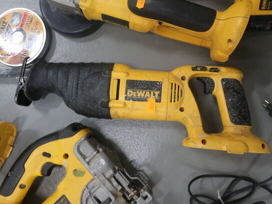 Værktøjspakke akku DEWALT 18V (se billeder)