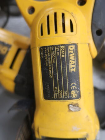 Værktøjspakke akku DEWALT 18V (se billeder)