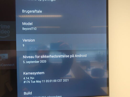 SmartTV 43" m. Android - TCL 43P715 inkl. fjernbetjening