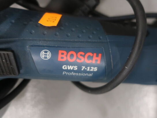 Nedbrydningshammer POWER CRAFT & BOSCH GWS7-125 vinkelsliber