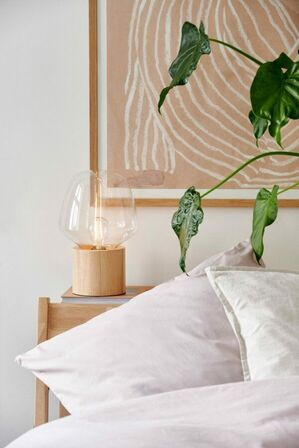 2 stk. nordlux christina bordlampe e27 – træ