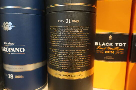 1 fl. Rom RON ANEJO CARUPANO Reserva 21 Privada