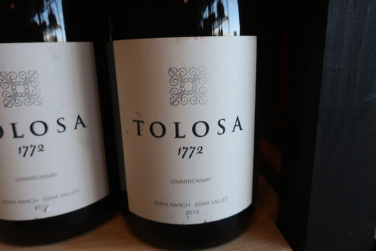 2 fl. Rødvin TOLOSA Chardonnay 2019