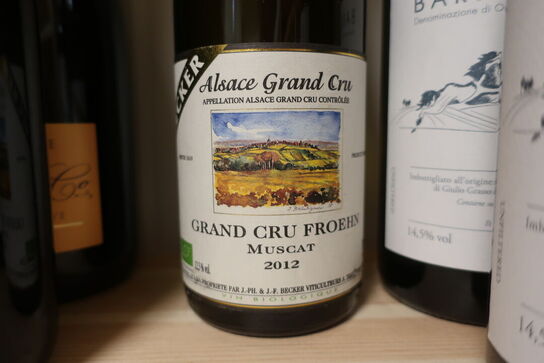 1 fl. Hvidvin ALSACE GRAND CRU Muscat 2012