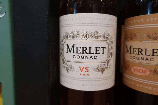 4 fl. Cognac MERLET Cognac VS