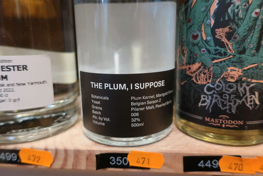 2 fl. Spiritus EMPIRICAL The Plum, I Suppose