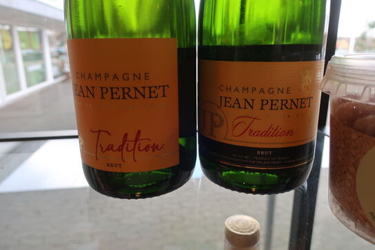2 fl. Champagne JEAN PERNET Tradition Brut 0.375L