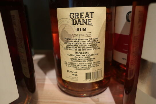 1 fl. Rom GREAT DANE Rum Cask Strength